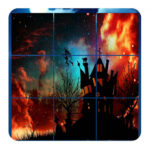 Hyper Sliding Halloween-Geburtstagsparty